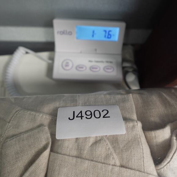 Club Room Luxury Mens Blazer Extra Large Linen 2 Button Sport Coat Jacket Beige - Picture 10 of 10